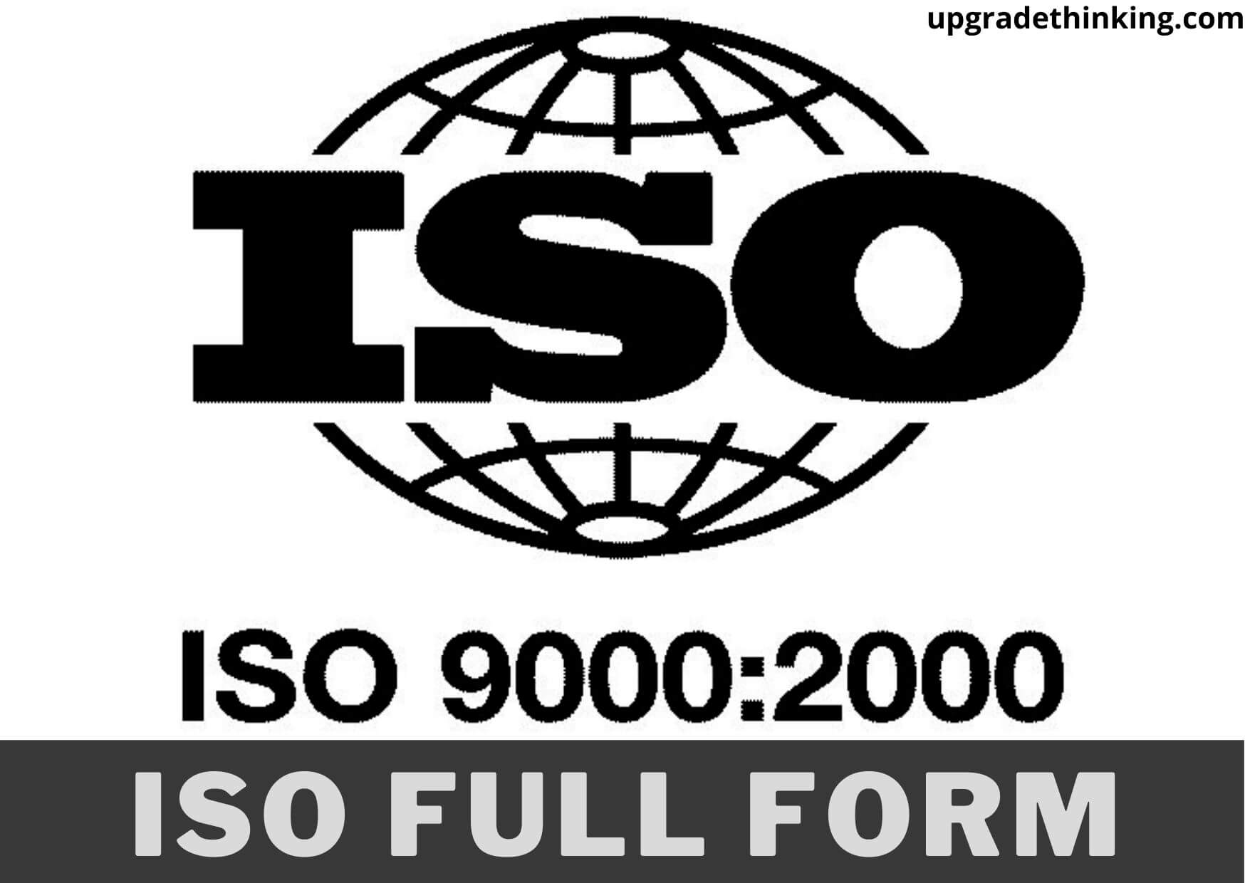 Iso Full Form In Education